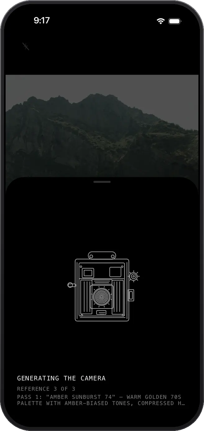 kopi cam part-way through building a camera
